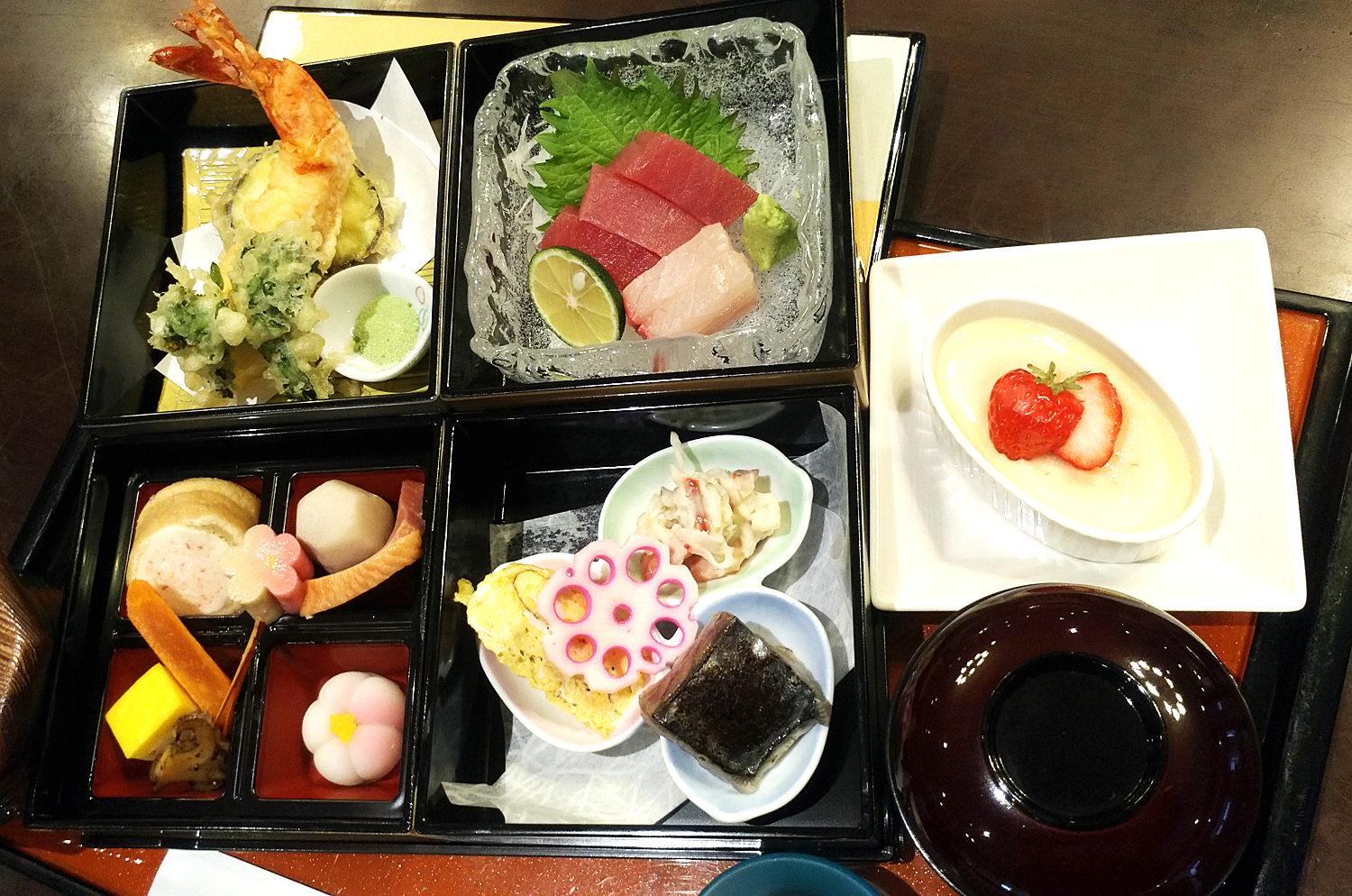 コース料理 お品書き 光秀御膳 お食事処かわかみ